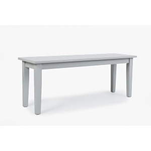 Jofran Simplicity 48 Inch Bench in Dove - All