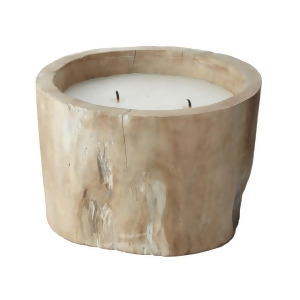 Dimond Home White Pepper Log Candle - All