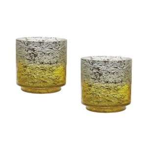 Dimond Home Ombre Hurricanes In Lemon Set of 2 - All