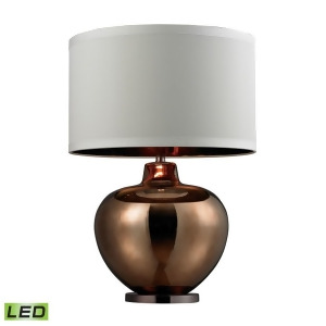 Dimond Lighting Oversized Blown Glass Led Table Lamp in Bronze Plated Finish - All