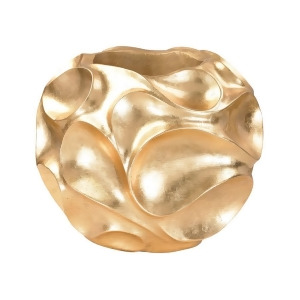 Dimond Home Wave Texture Vessel In Gold - All