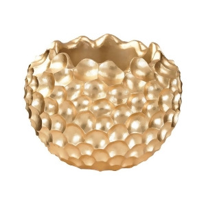 Dimond Home Vivo Coral Texture Vessel In Gold - All