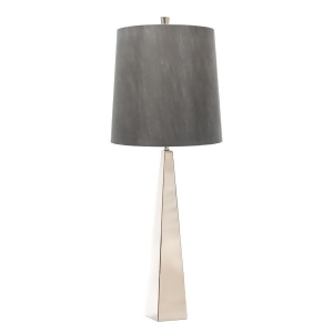 Elstead Lighting Ascent Polished Stainless Steel Table Lamp - All