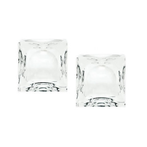 Dimond Home Dimpled Crystal Cubes Set of 2 - All