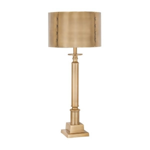 Dimond Lighting Gazette 1 Light Table Lamp In Antique Brass - All