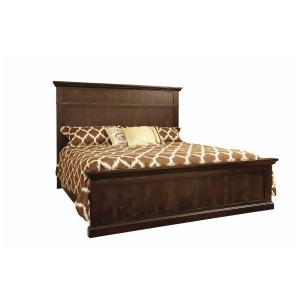 A-america Jackson Panel Bed in Rawhide Mahogany - All