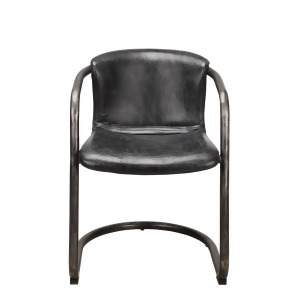 Moes Home Freeman Dining Chair Antique Black M2 Set of 2 - All