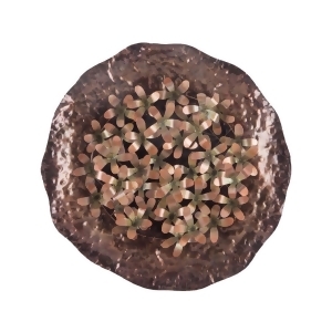Sterling Bronze Poppy Bunch Wall Plate - All