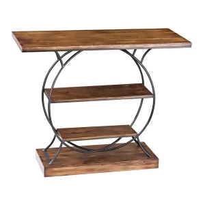 Sterling Wood And Metal Console - All