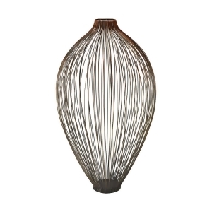 Sterling Thrum 23-Inch Vase In Copper Ombre - All
