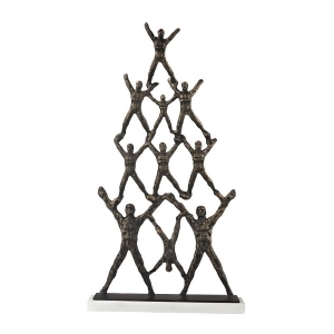 Sterling Troupe Sculpture In Cast Iron - All