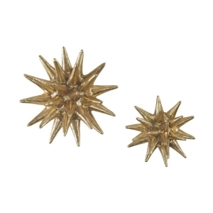 Sterling Parsec Gold 4-6 Inch Composite Wall Decor In Gold - All