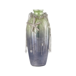 Sterling Vase Corfu 12-Inch Glass Vase In Pampas Green - All