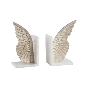Sterling Seraph Set of 2 Bookends - All