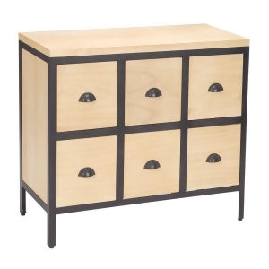 Sterling 6 Drawer Chest With Iron Frame - All