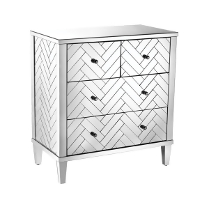 Sterling Chatelet Chest In Clear Mirror Finish - All