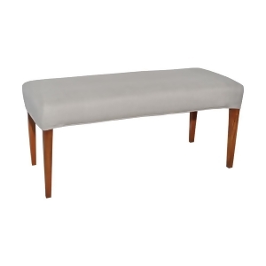 Sterling Couture Covers Double Bench Cover Light Grey - All