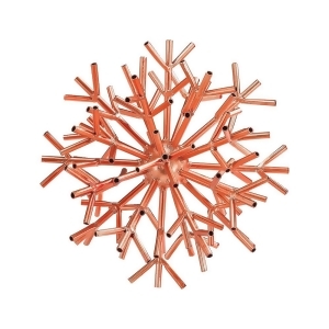 Sterling Ardor Table Sculpture In Bright Copper - All