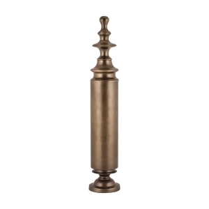Sterling Tall Footed Brass Finial - All
