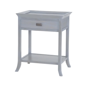 Sterling Tamara Accent Table In Gravesend Grey - All