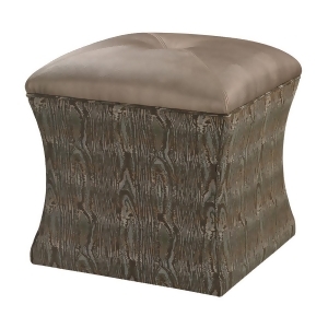Sterling Luxe Ottoman In Green - All