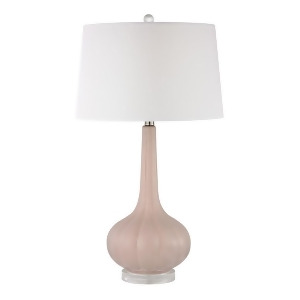 Dimond Lighting Abbey Lane Ceramic Table Lamp in Pastel Pink - All