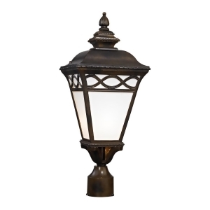 Thomas Mendham 1 Light Outdoor Post Lantern In Hazelnut Bronze - All