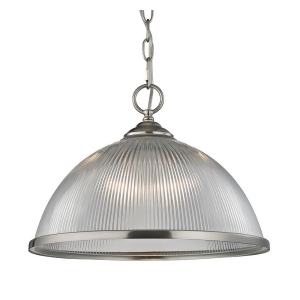 Thomas Liberty Park 1 Light Pendant In Brushed Nickel - All