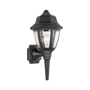 Thomas Outdoor Essentials Wall Lantern Black 1X - All