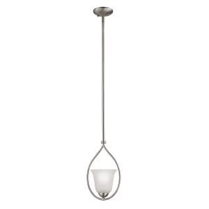Thomas Conway 1 Light Pendant In Brushed Nickel - All