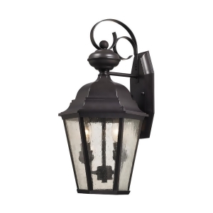 Thomas Cotswold 2 Light Outdoor Wall Sconce In Oil Rubbed Bronze - All