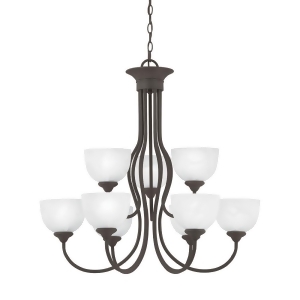 Thomas Tahoe Chandelier Painted Bronze 9X60w - All