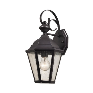 Thomas Cotswold 1 Light Outdoor Wall Sconce In Oil Rubbed Bronze - All