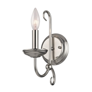 Thomas Williamsport 1 Light Wall Scone In Brushed Nickel - All