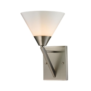 Thomas Tribecca 1 Light Wall Scone In Brushed Nickel - All