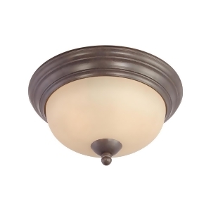 Thomas Triton Ceiling Lamp Sable Bronze 2X60w - All