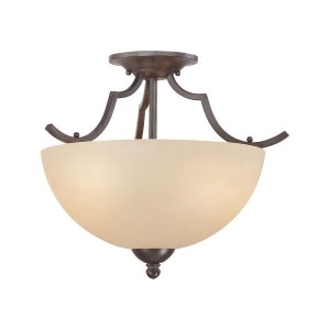 Thomas Triton Ceiling Lamp Sable Bronze 2X100w - All