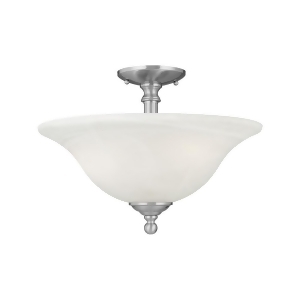 Thomas Riva Ceiling Lamp Brushed Nickel 3X100w - All