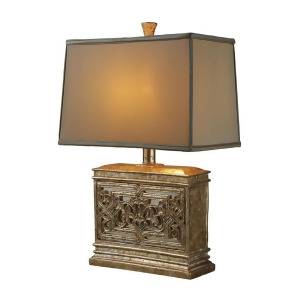 Dimond Lighting Laurel Run Table Lamp In Courtney Gold With Ria Bronze Shade And - All