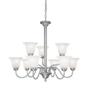 Thomas Riva Chandelier Brushed Nickel 9X60w 120 - All