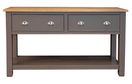 A-America Port Townsend Sideboard in Gull Grey & Seaside Pine 