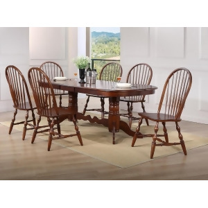 Sunset Trading Double Pedestal Extension Dining Set - All