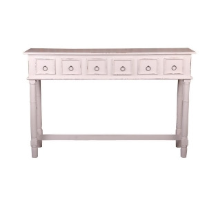 Sunset Trading Cottage Six Drawer Console Table - All