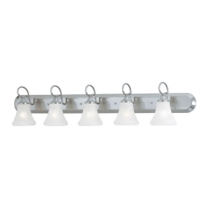 Thomas Elipse Wall Lamp Brushed Nickel 5X100w - All