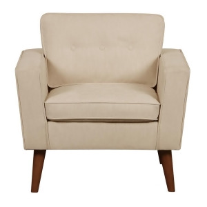 Pulaski Mid Century Modern Beige Accent Chair - All