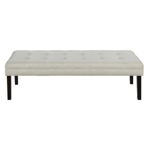 Pulaski Linen-like Modern Tufted Bed Bench - All