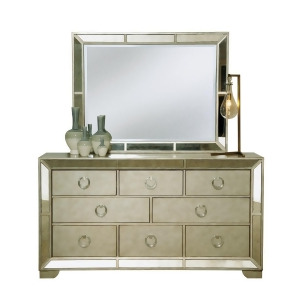 Pulaski Farrah Dresser w/Mirror in Metallic - All