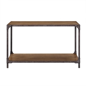 Pulaski Irwin Wood Metal Sofa Table - All