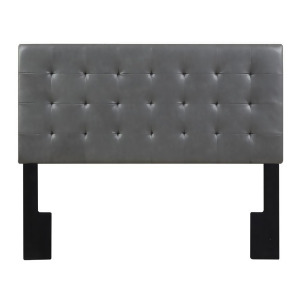 Pulaski Faux Leather Biscuit Tuft Full / Queen Upholstered Headboard in Lummus S - All