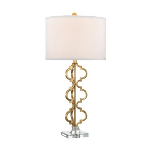 Dimond Lighting Castile 1 Light Table Lamp In Gold Leaf - All